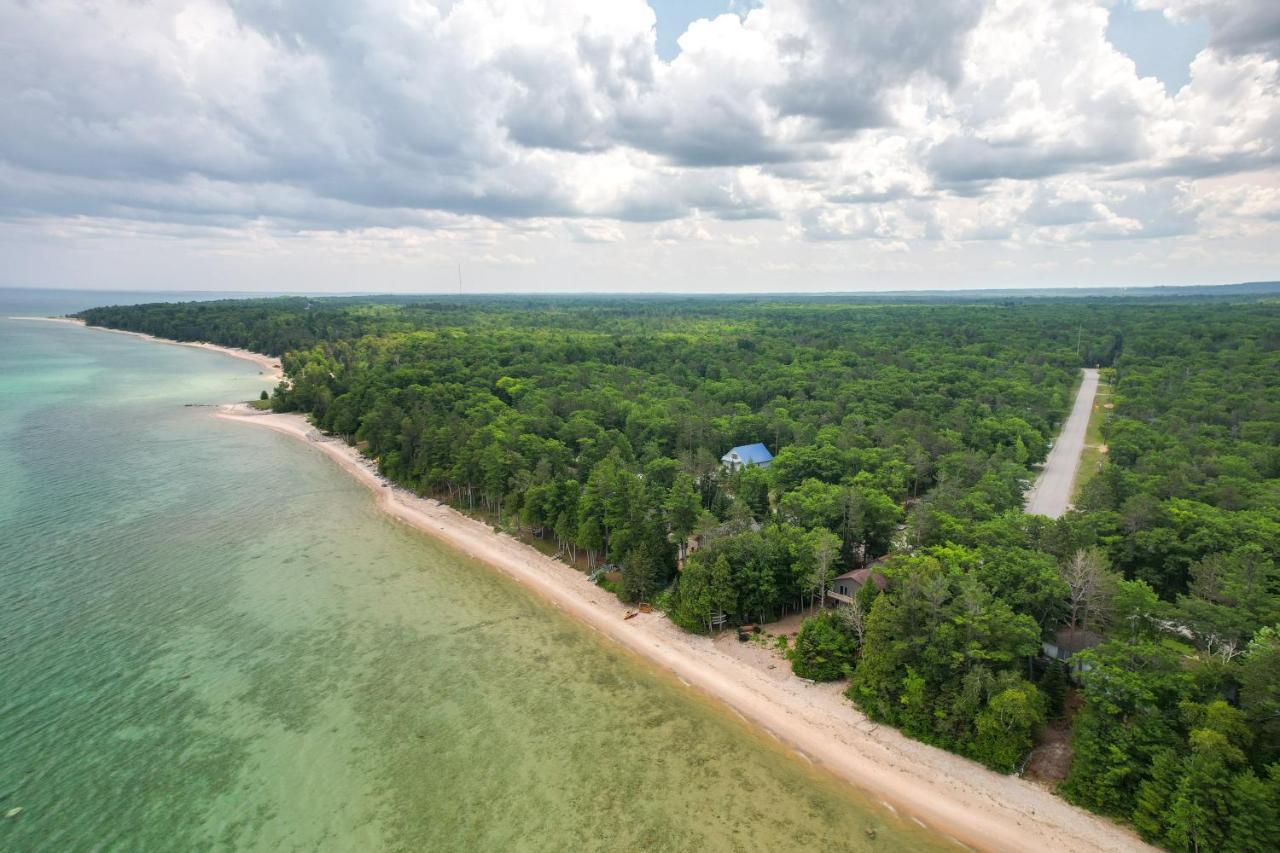 Enchanted Lake Huron Cottage With Beach Access! Rogers City Dış mekan fotoğraf
